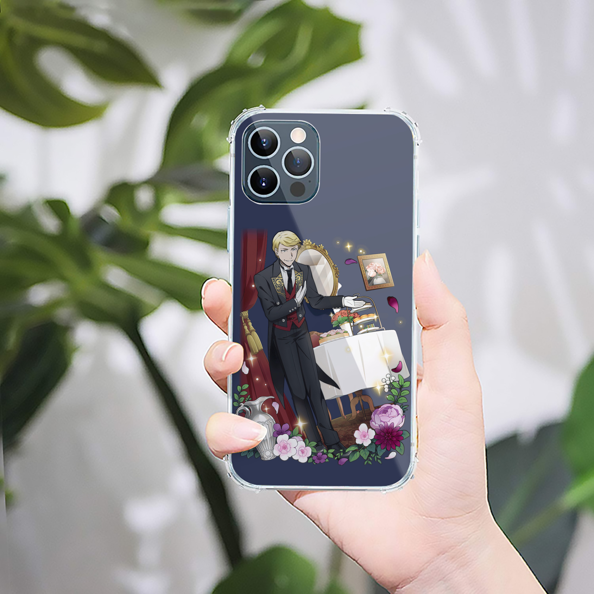 （画像用） 文豪ストレイドッグス Bungo Stray Dogs 【iPhone 12シリーズ対応】透明スマホケース（クリアソフトケース）